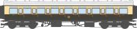 4P-021-301 Dapol GWR Corridor Toplight 1935 Choc.& Crm Roundel A